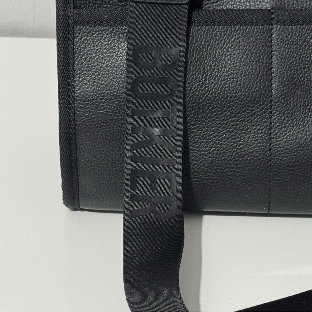 Botkier Bedford Bite Size Structured Leather Tote Bag Black - Picture 7 of 16